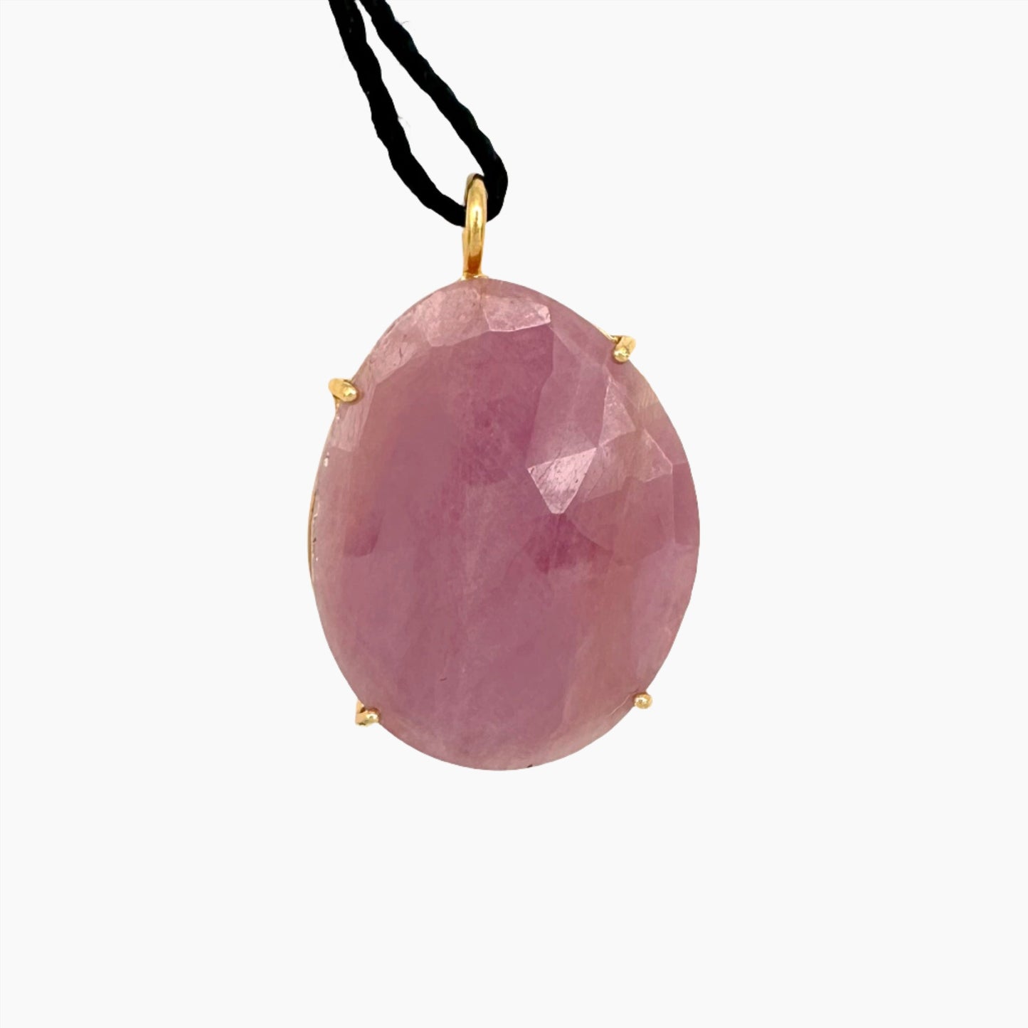 Image of Gemstone Pendant: #111 Sapphire Pink