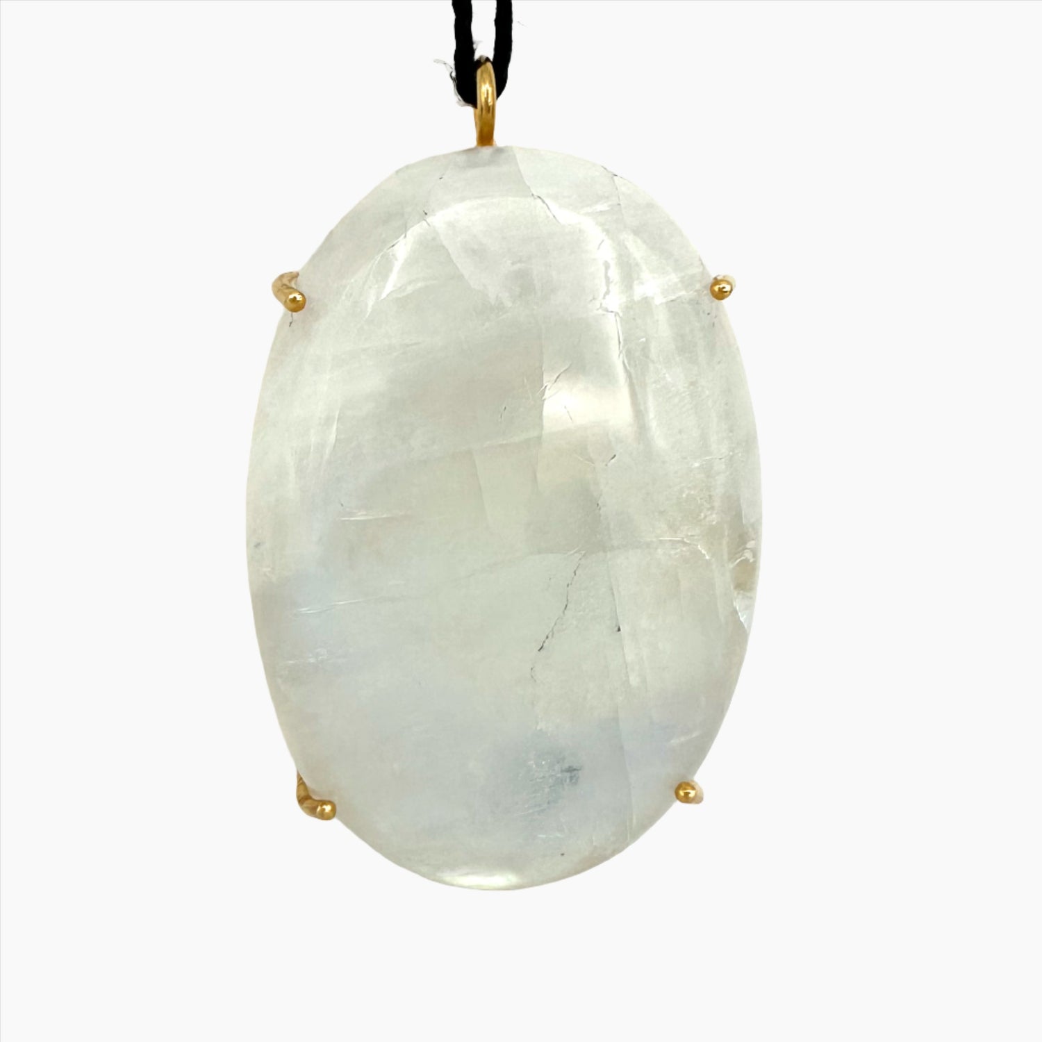 Image of Gemstone Pendant: #34 Rainbow Moonstone