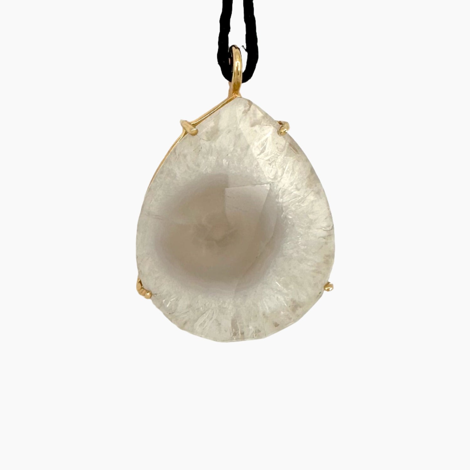 Image of Gemstone Pendant: #41 Solar Quartz Cut