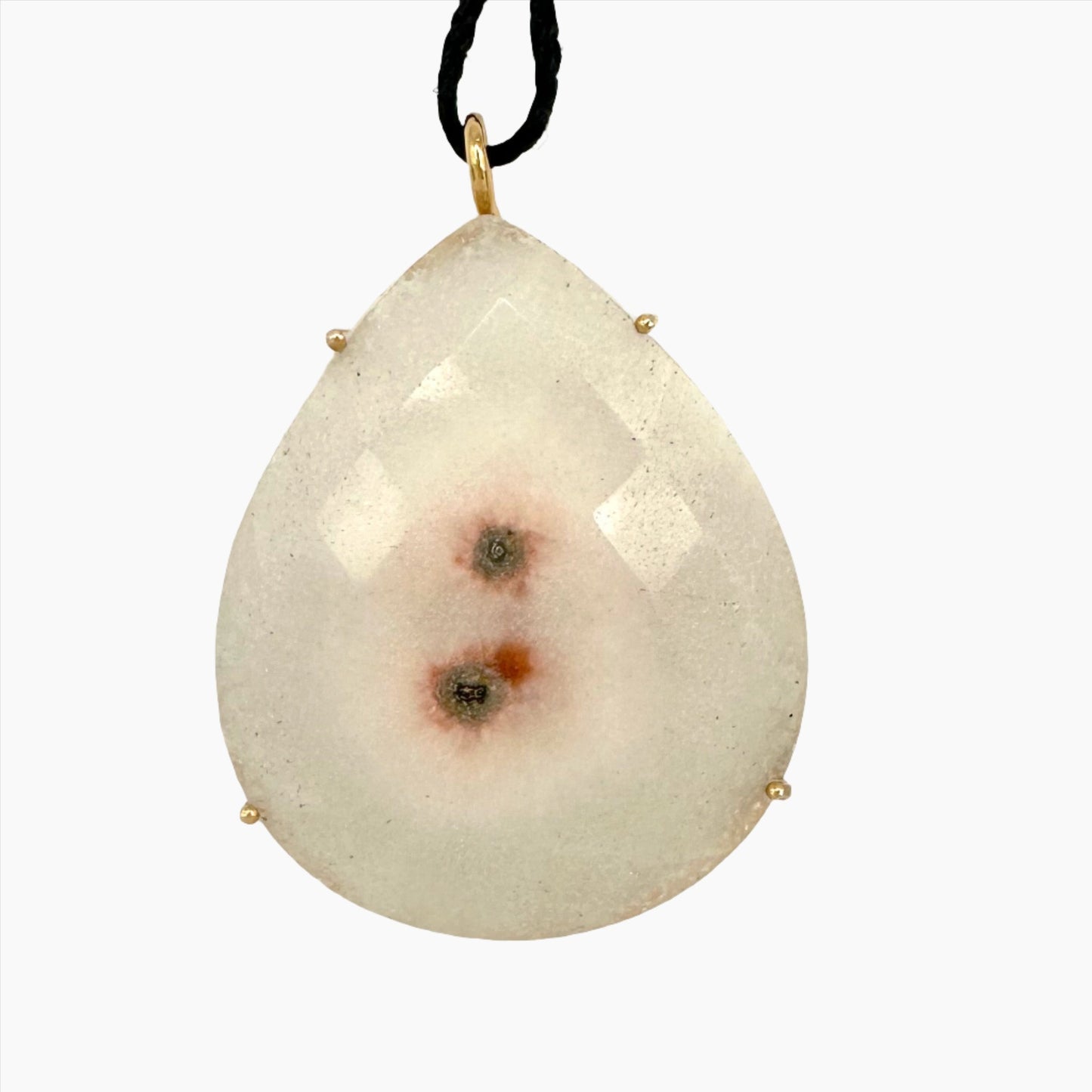 Image of Gemstone Pendant: #42 Solar Quartz Cut