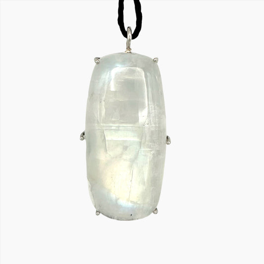 Image of Gemstone Pendant: #77 Rainbow Moonstone