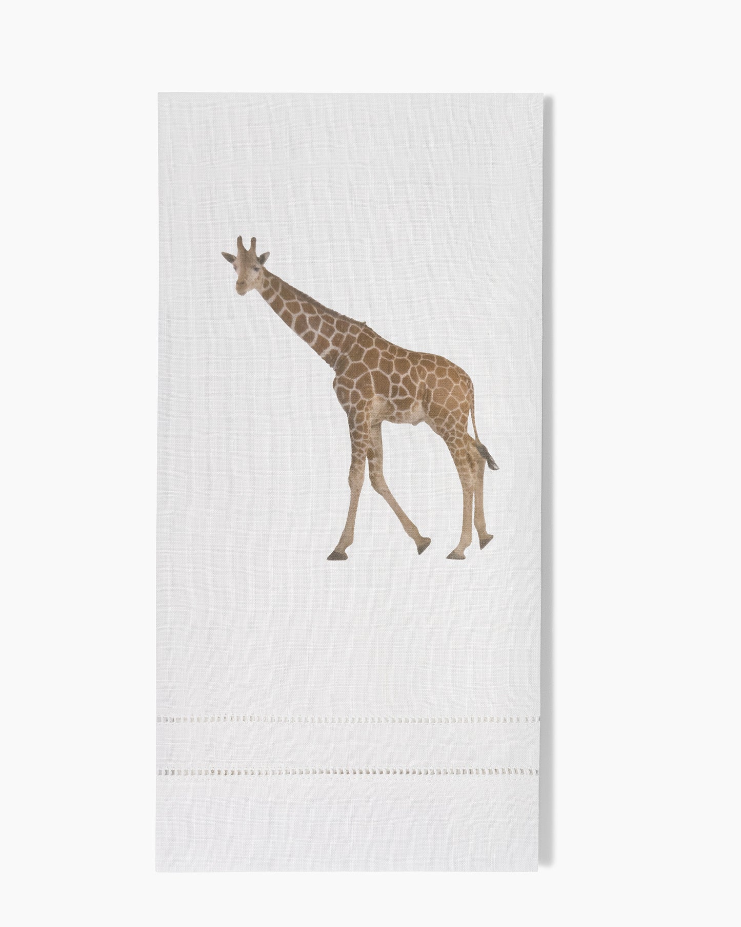 Giraffe Linen Hand Towel