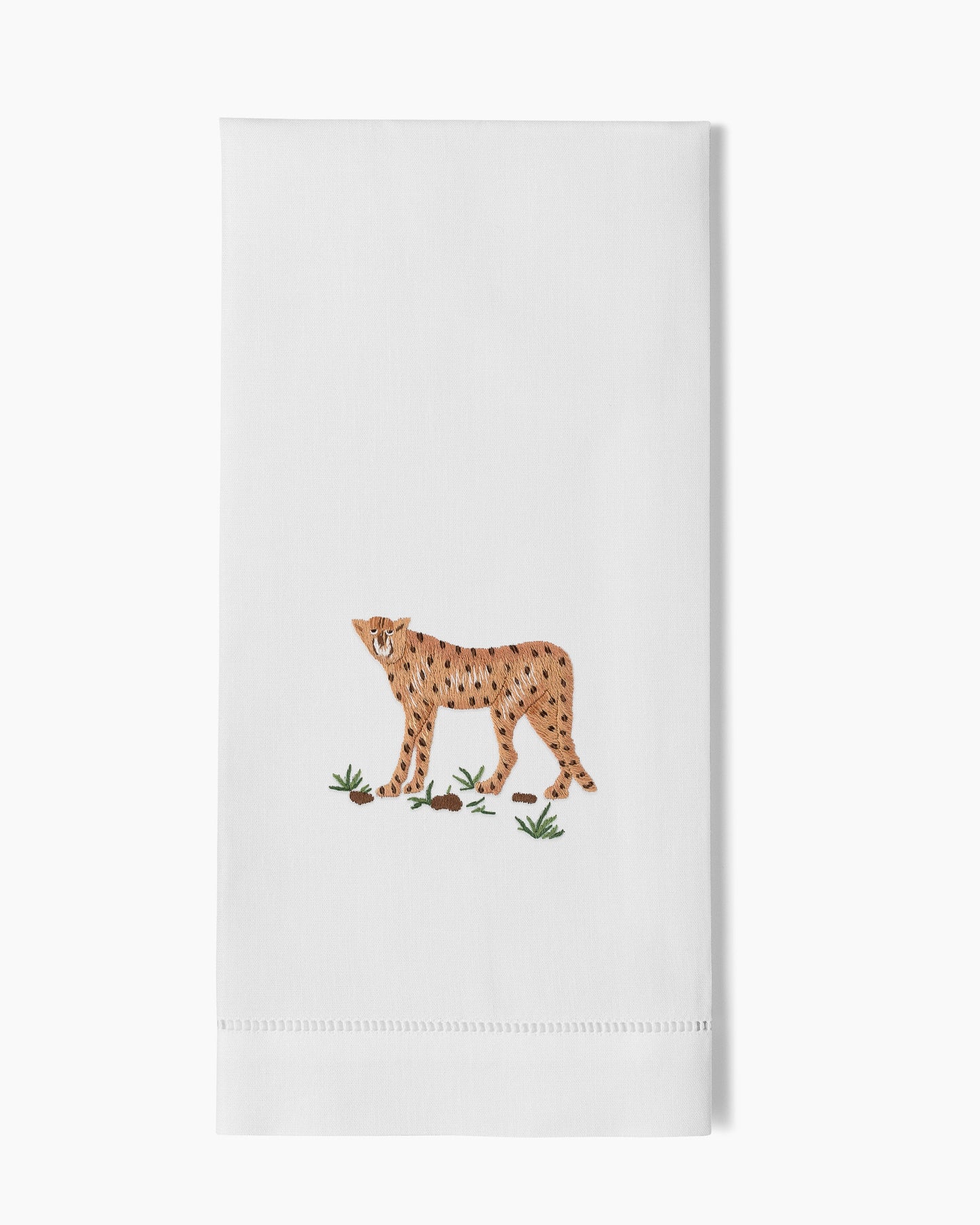 Cheetah Hand Towel
