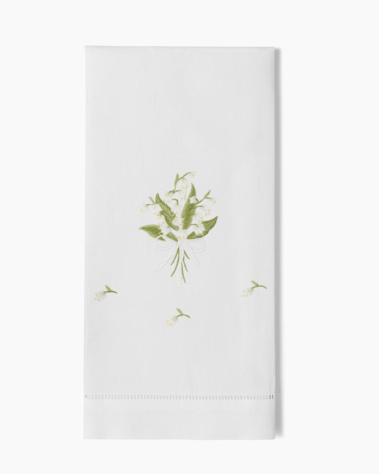 Lily of the Valley Hand Towel