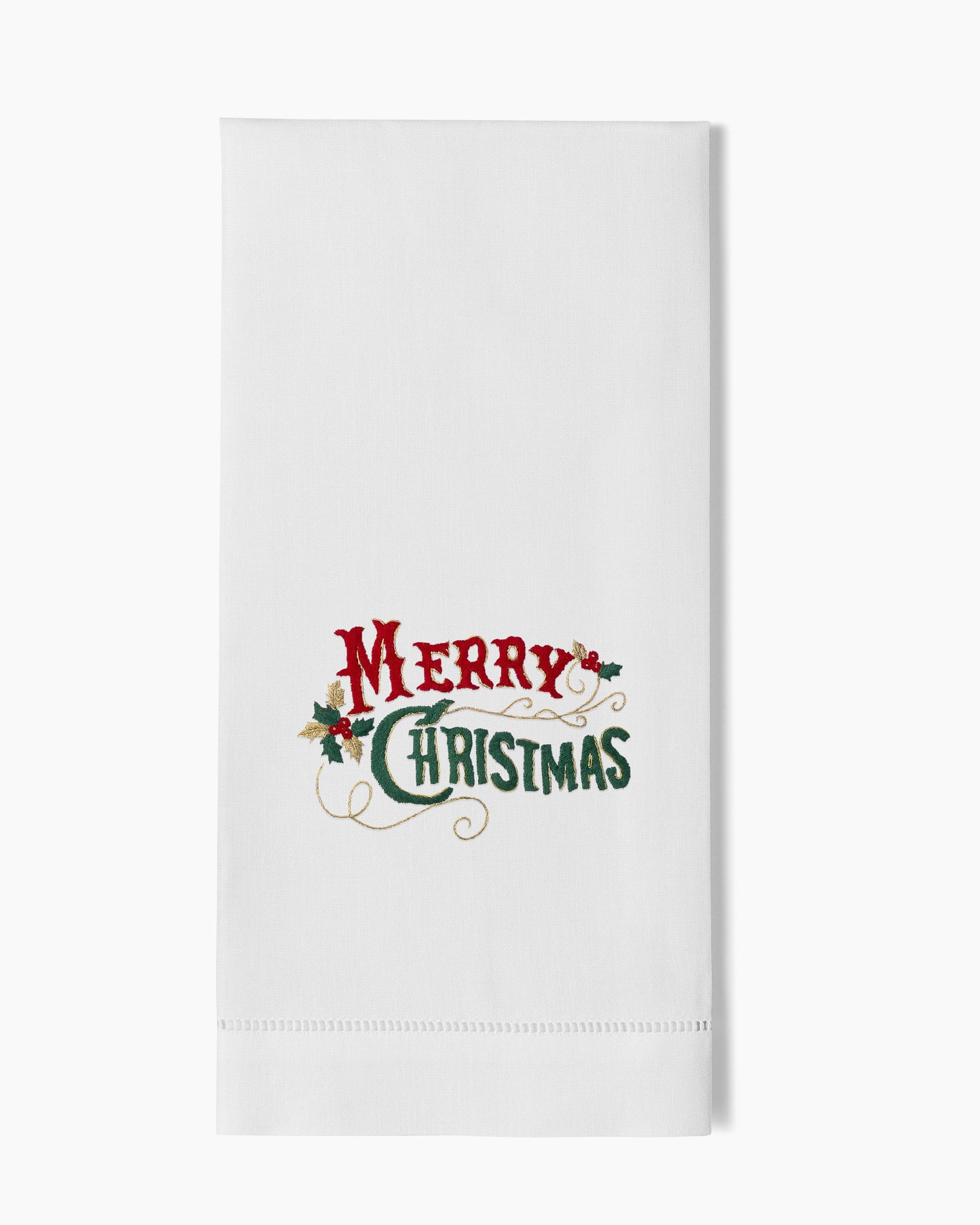 Merry Christmas Classic Hand Towel