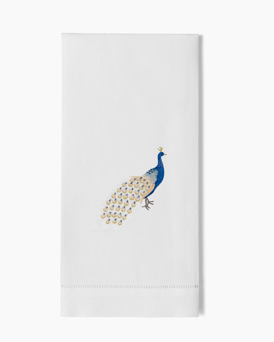 Peacock Blue Hand Towel