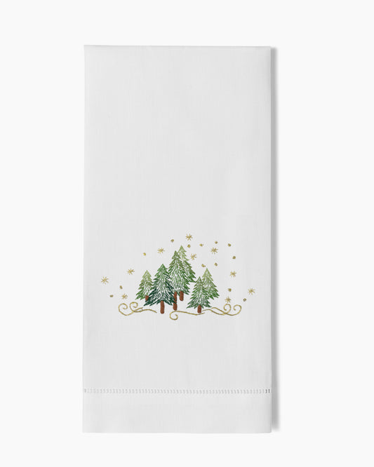 Pine Trees Hand Towel