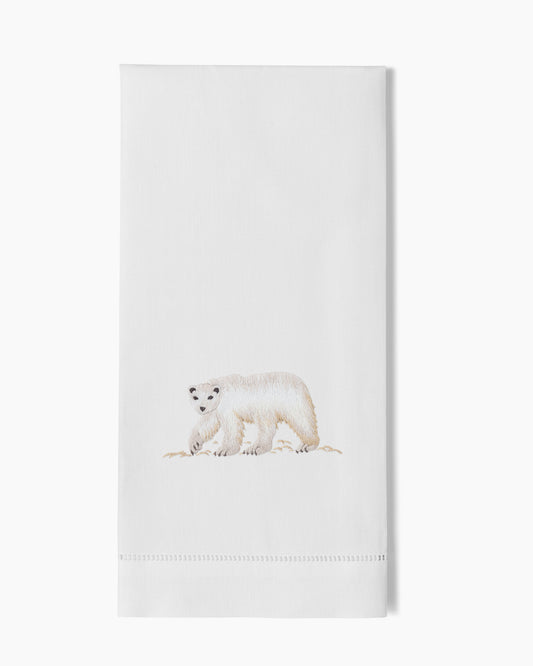 Polar Bear Hand Towel