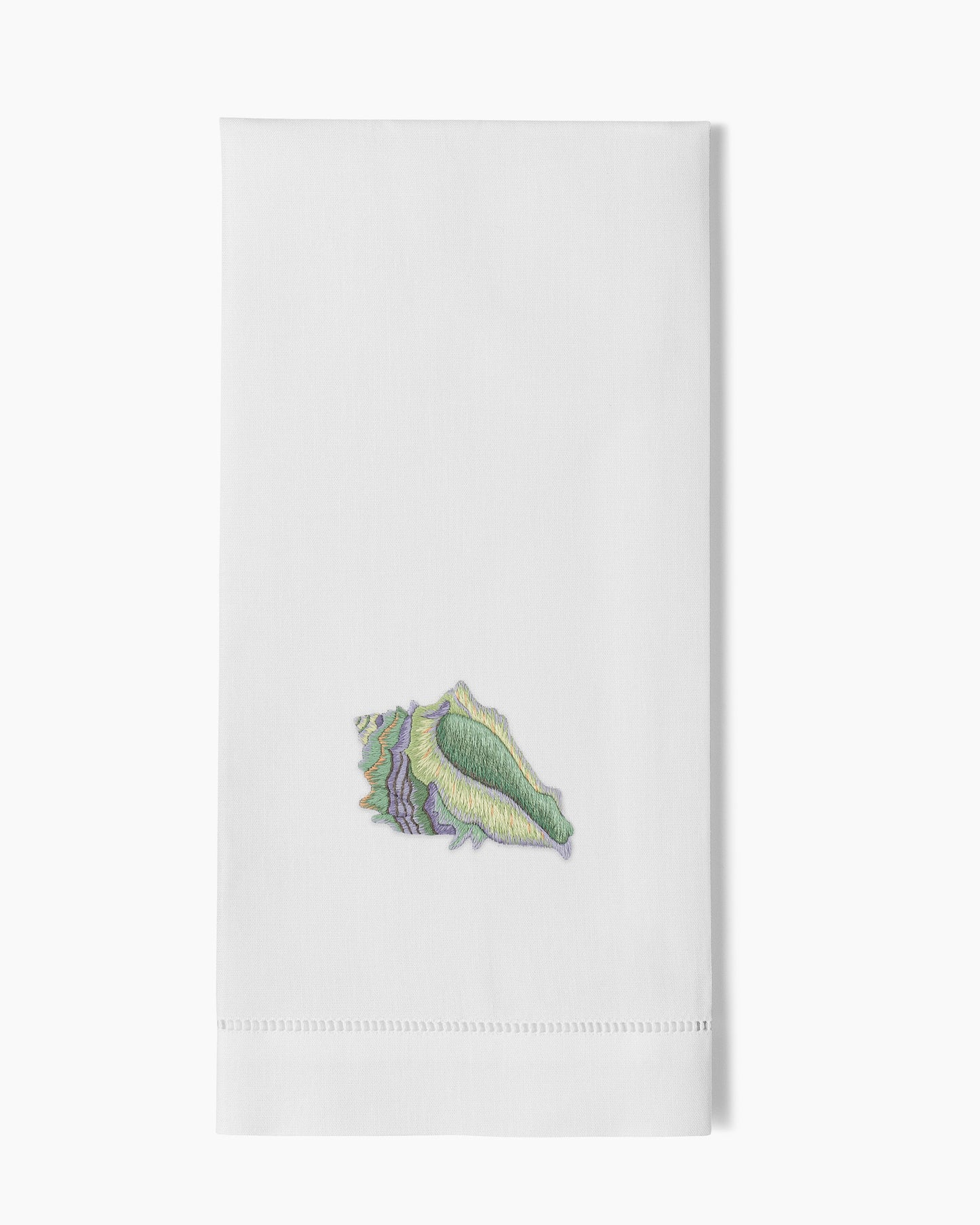 Shell Conch Teal Towel