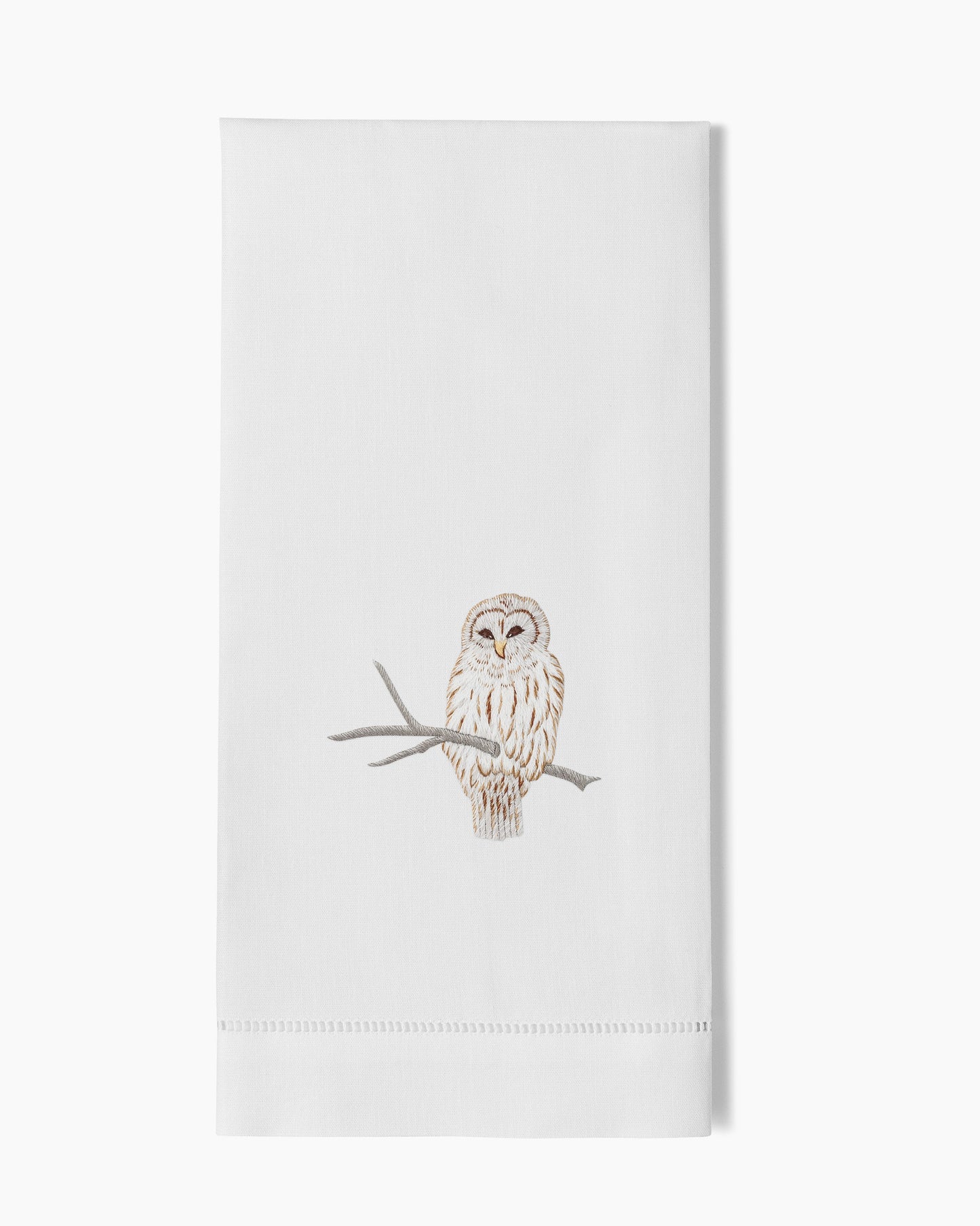 Snowy Owl Hand Towel