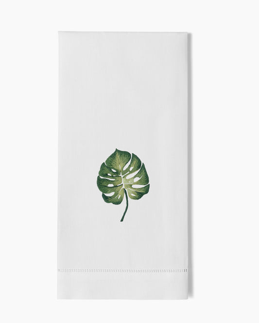 Tropical Leaf Hand Towel