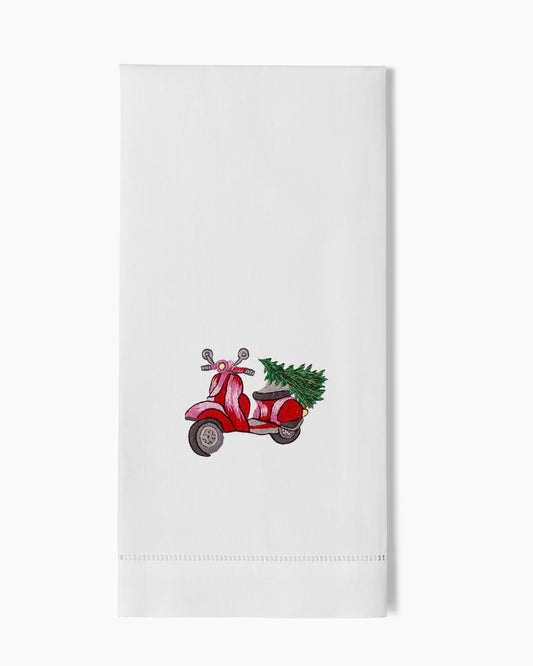 Vespa Tree Hand Towel