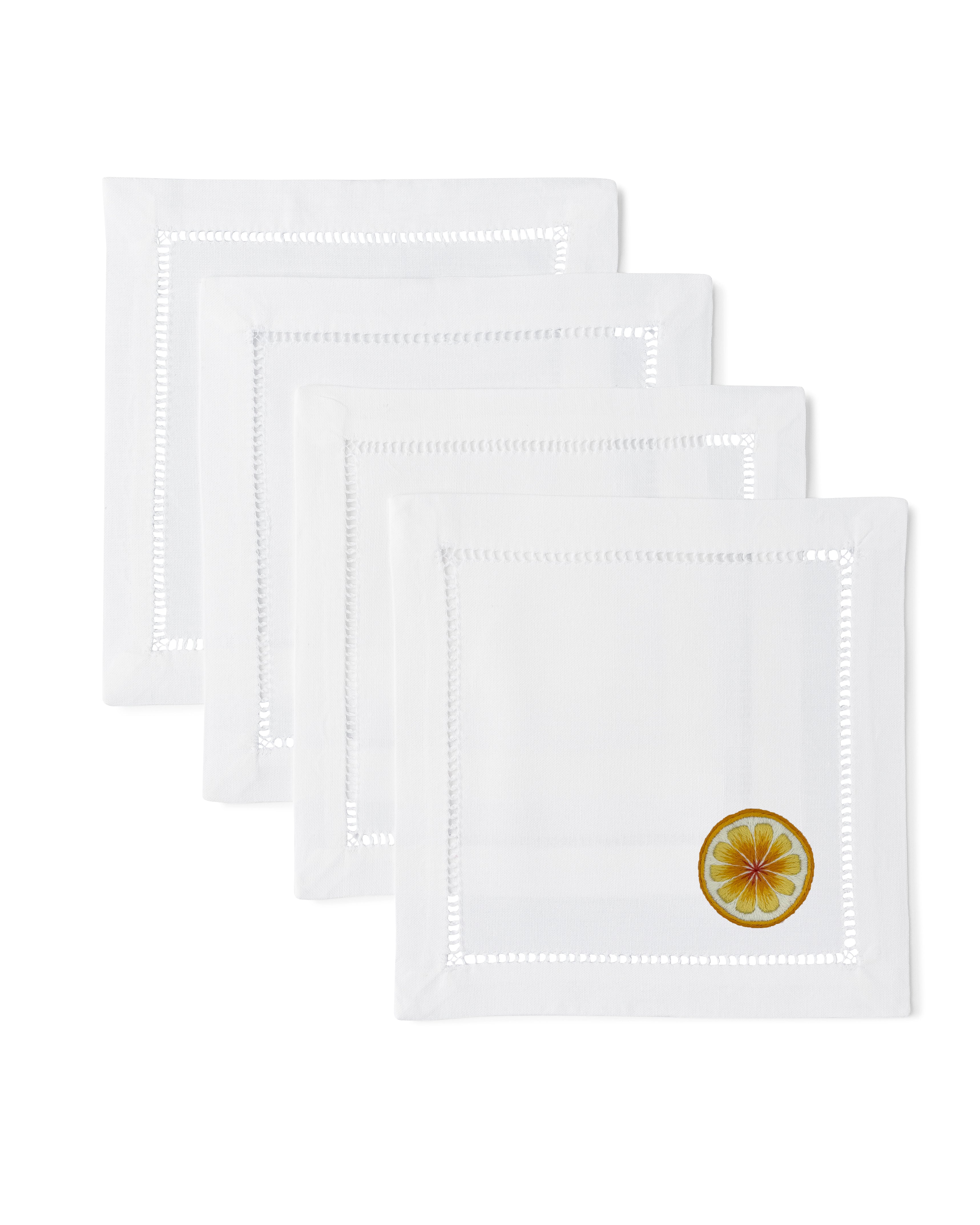 Citrus Cut Mixed Cocktail Napkins - Thumbnail 4