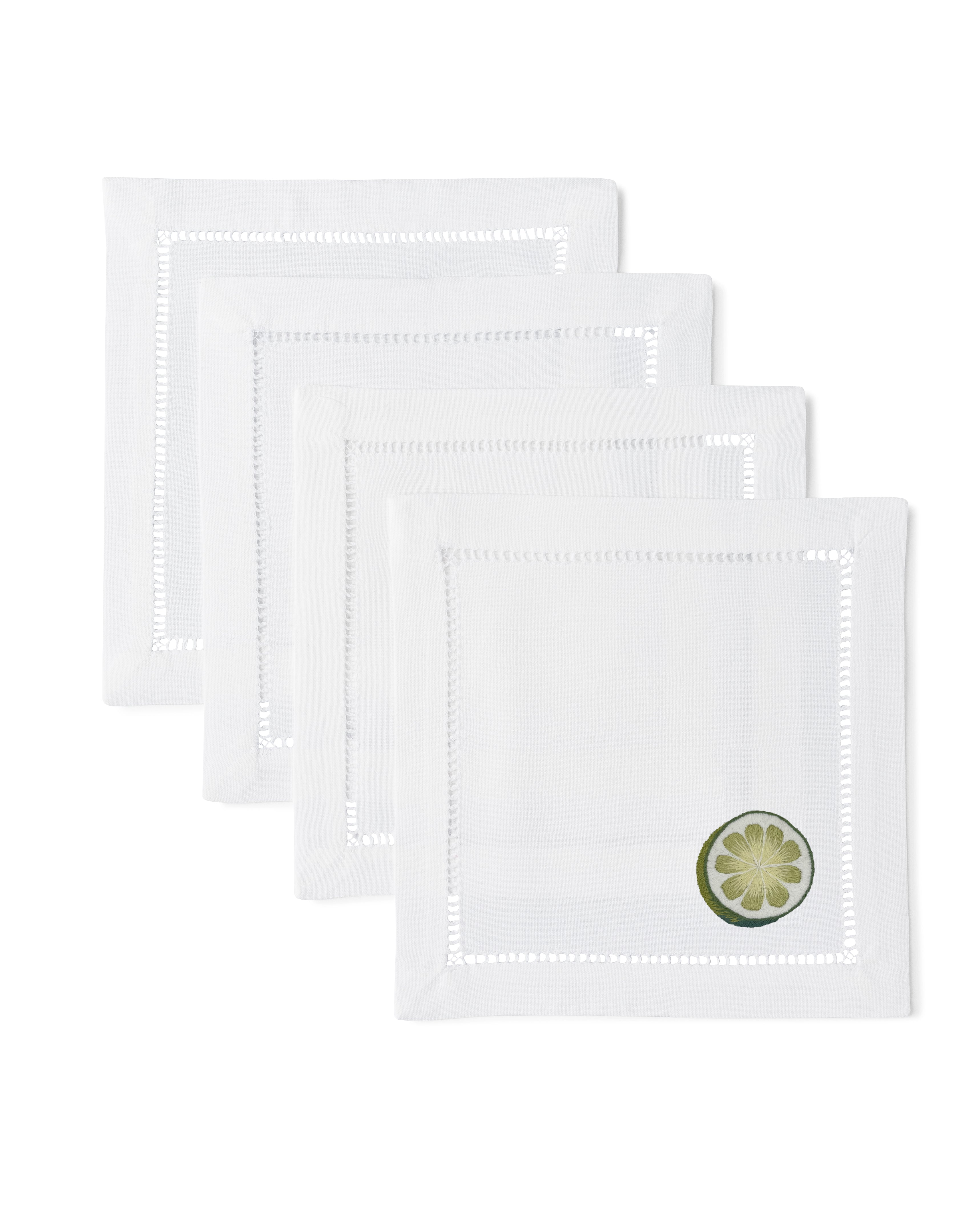 Citrus Cut Mixed Cocktail Napkins - Thumbnail 2