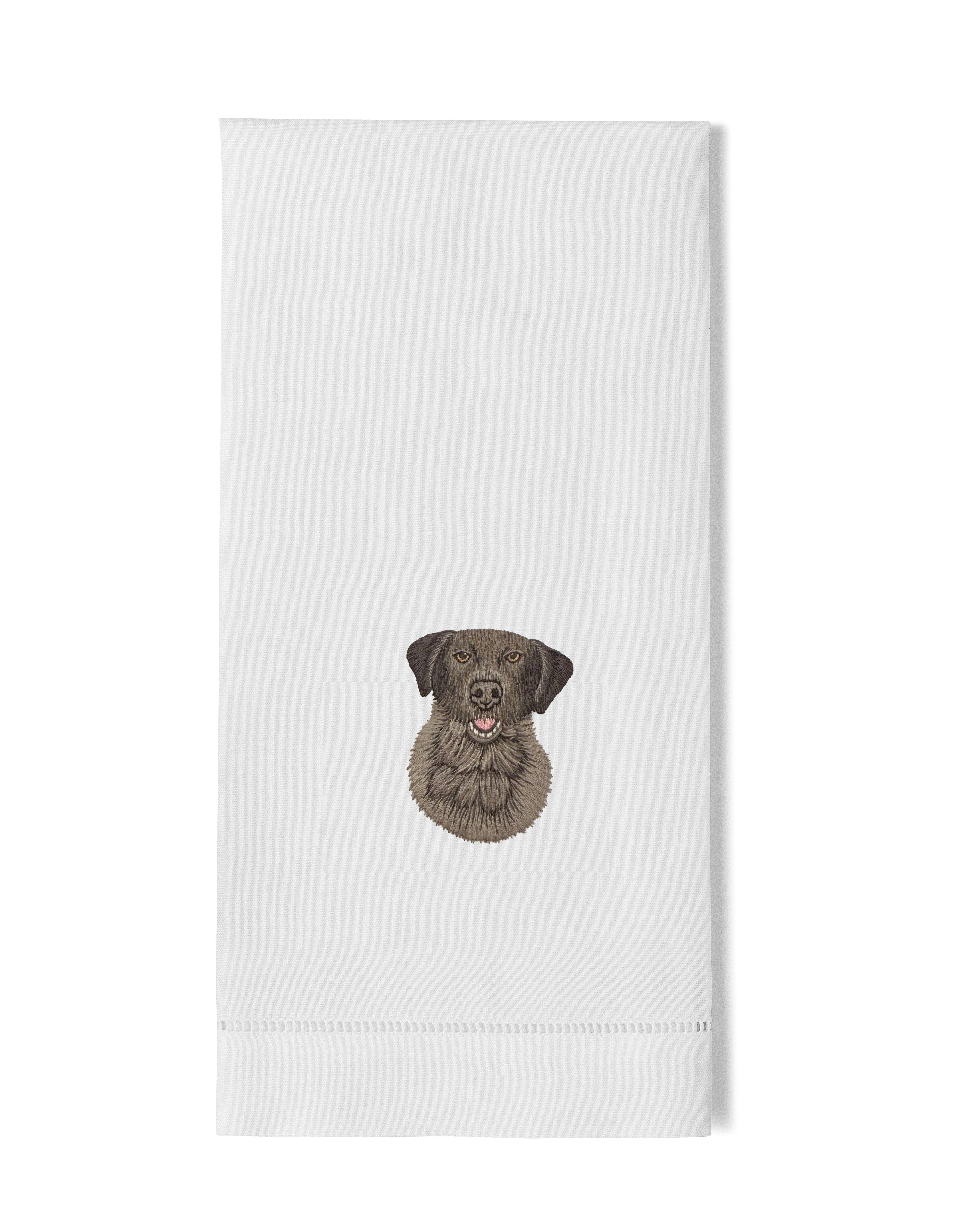 Black Lab Hand Towel - Thumbnail 2