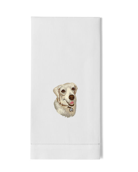 Golden Lab Hand Towel