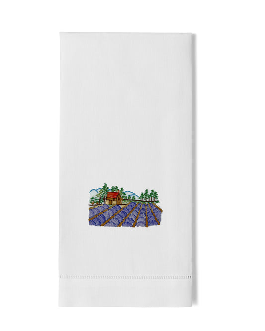 Lavender Field Hand Towel