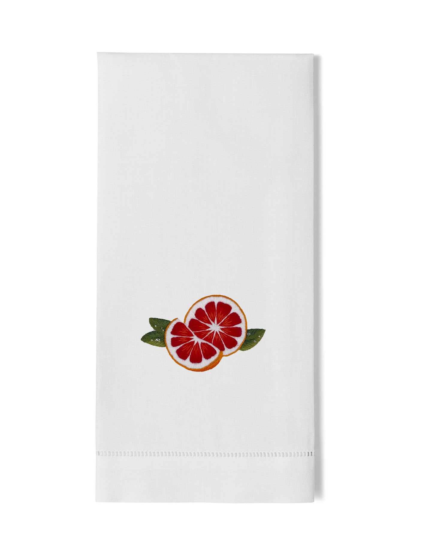 Grapefruit Cut Hand Towel