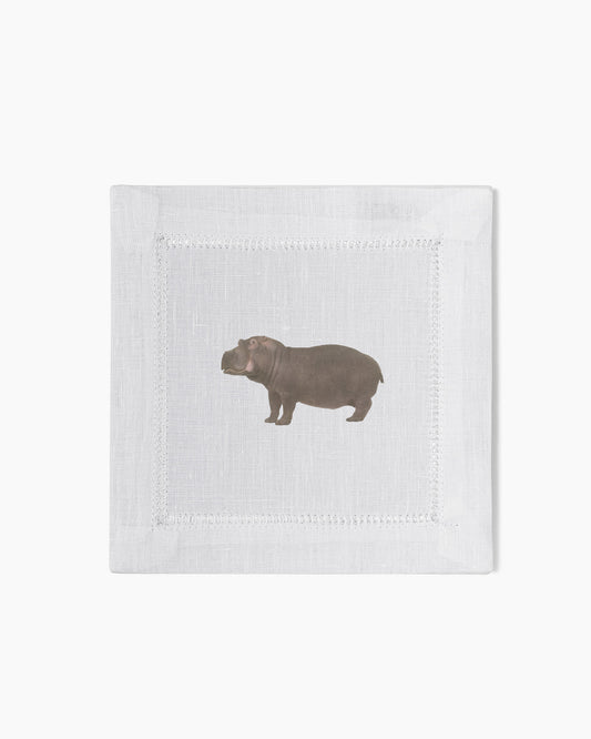 Hippo Linen Cocktail Napkins