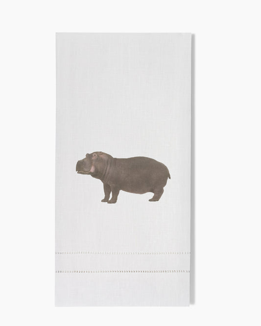 Hippo Linen Hand Towel