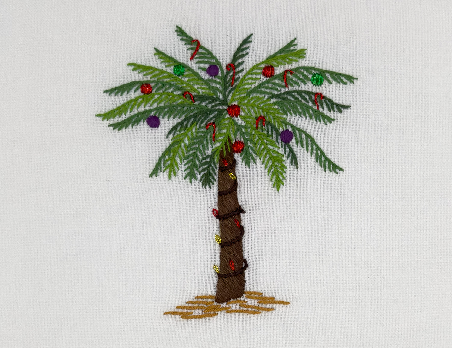 Holiday Palm Tissue Box Cover - Thumbnail 3