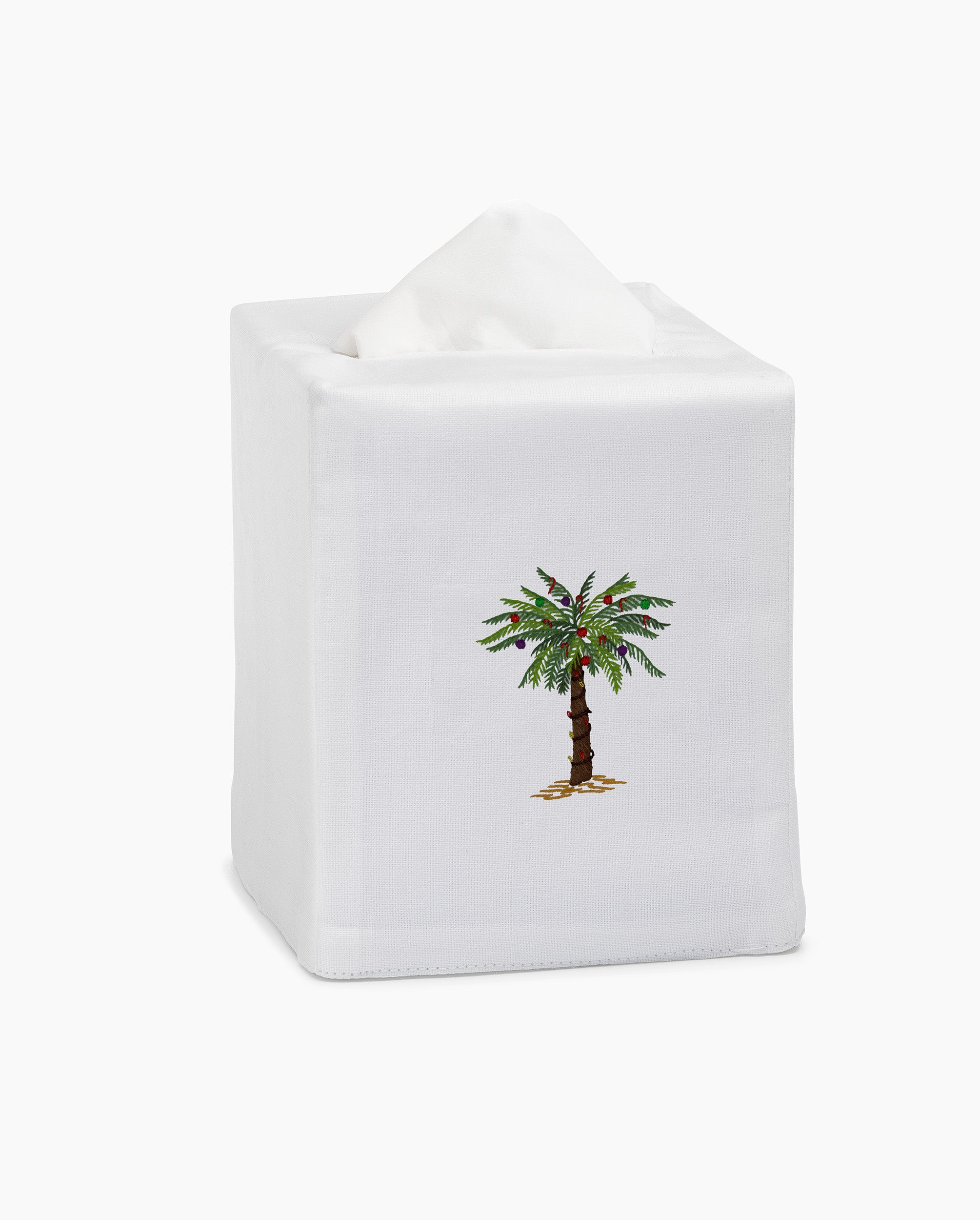 Holiday Palm Tissue Box Cover - Thumbnail 2