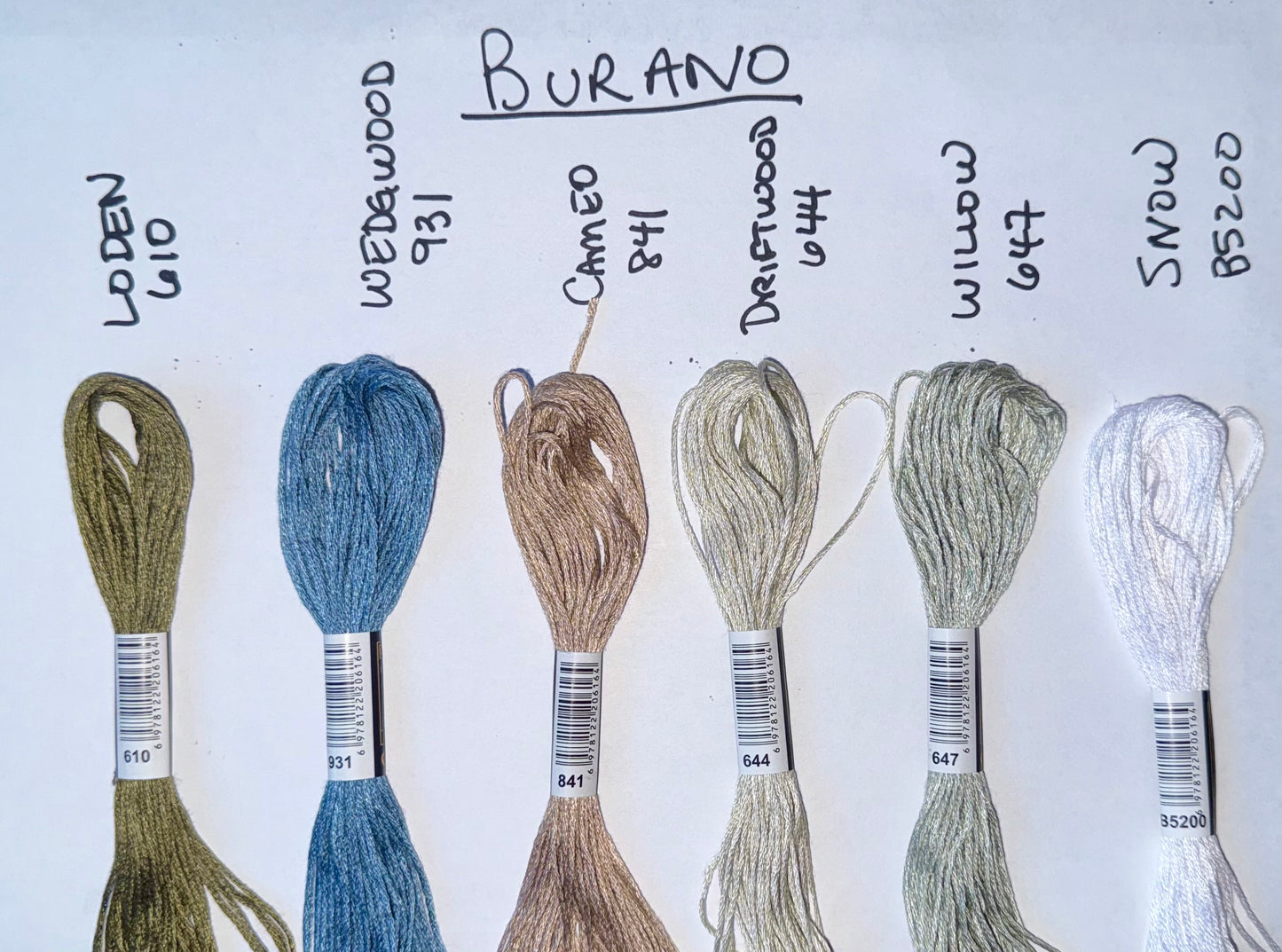 BURANO - Lacework Refinement on White Linen