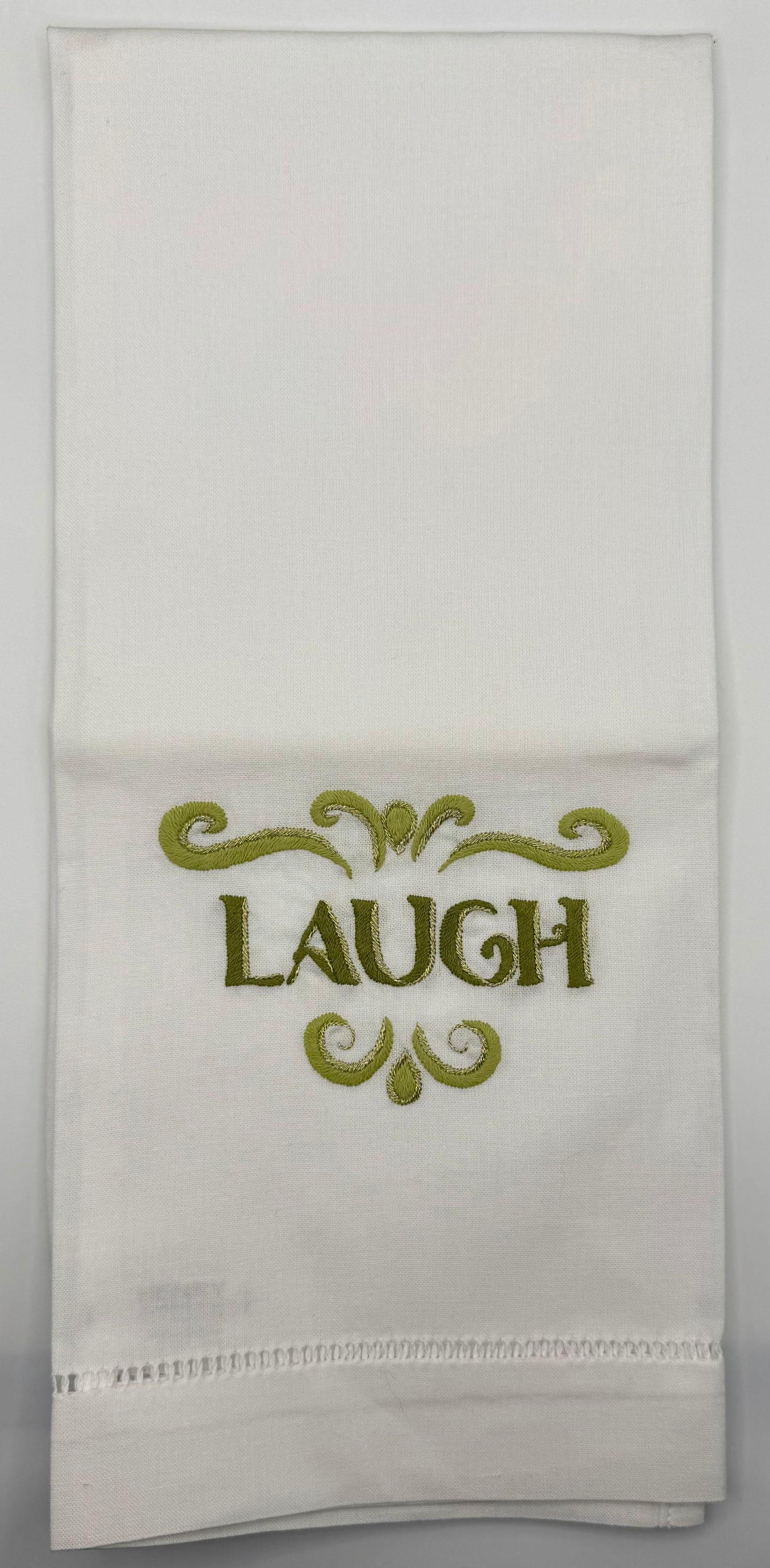 Laugh Hand Towel - SAMPLE