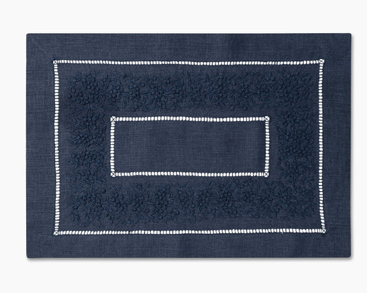 Jardin Monochrome Linen Placemat