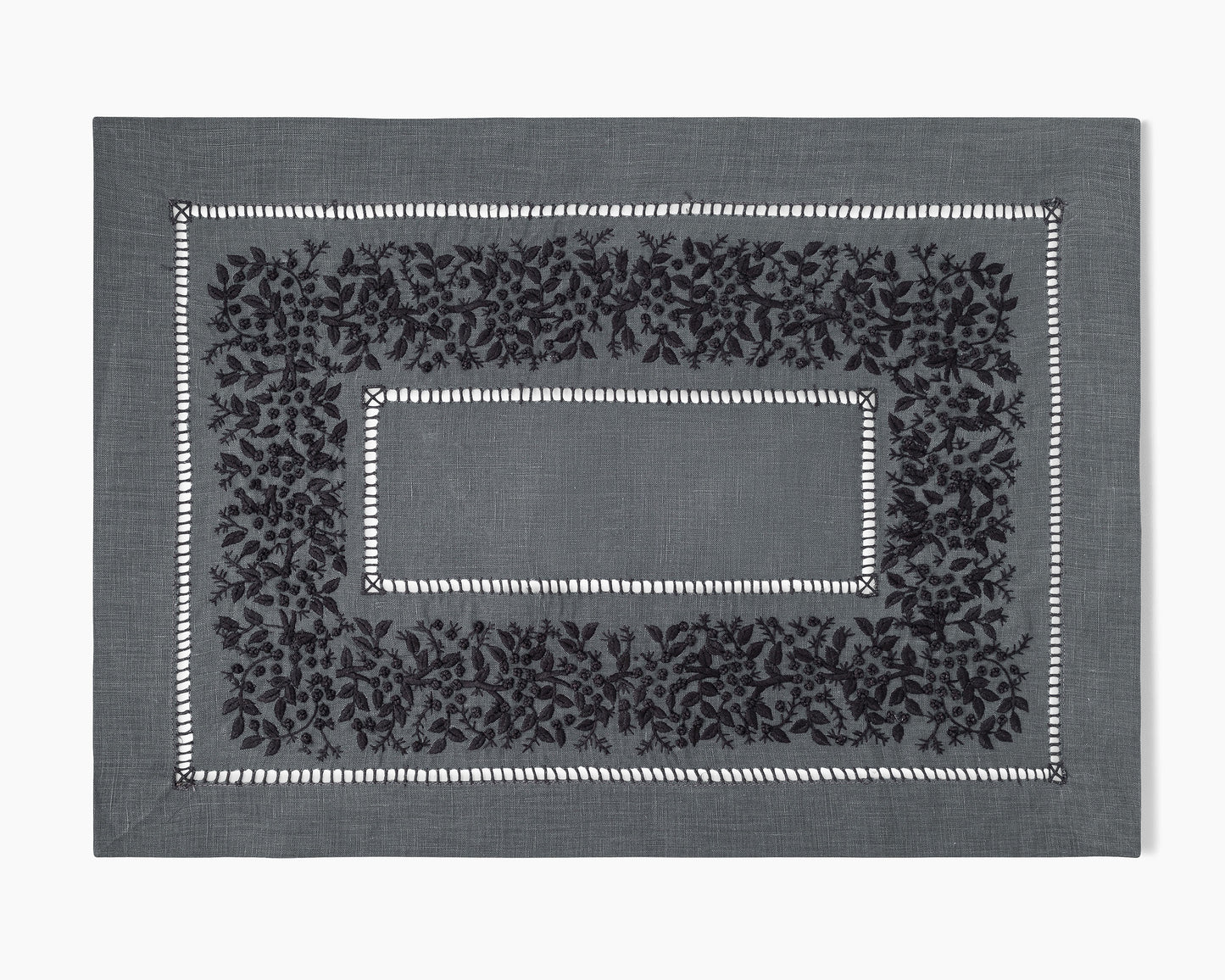 Jardin Monochrome Linen Placemat