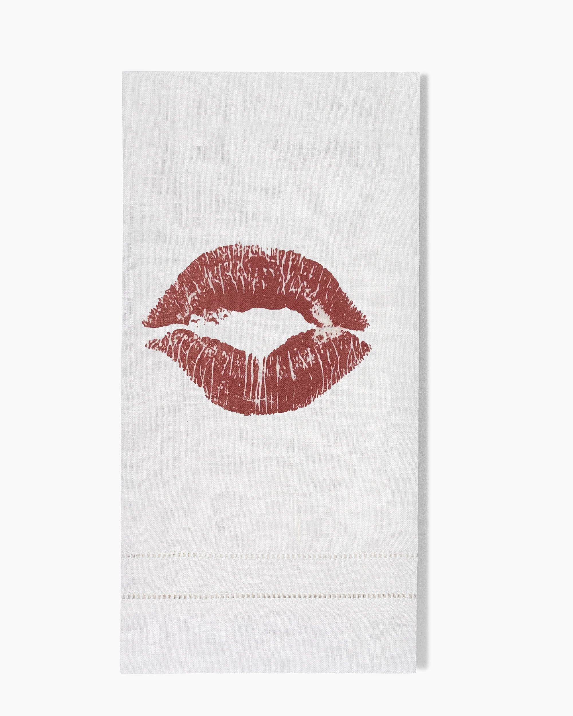 Henry Handwork Kiss Linen Hand Towel