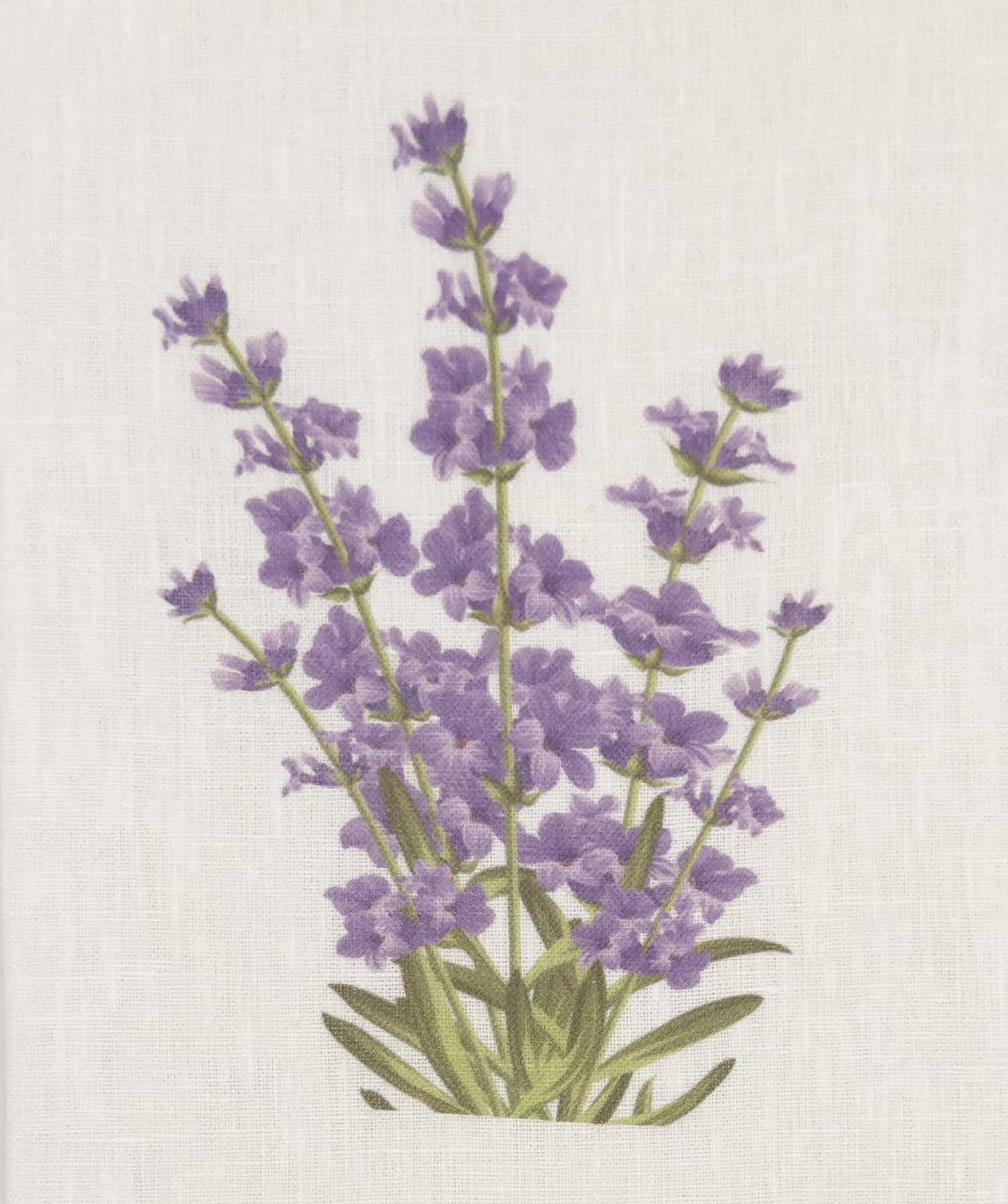 Lavender Linen Hand Towel - Thumbnail 2