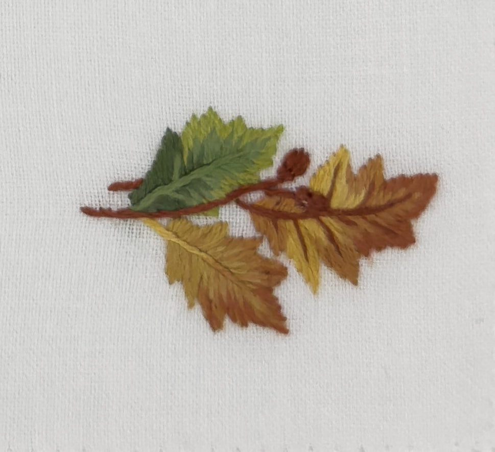 Leaves & Acorns Cocktail Napkins - Thumbnail 2