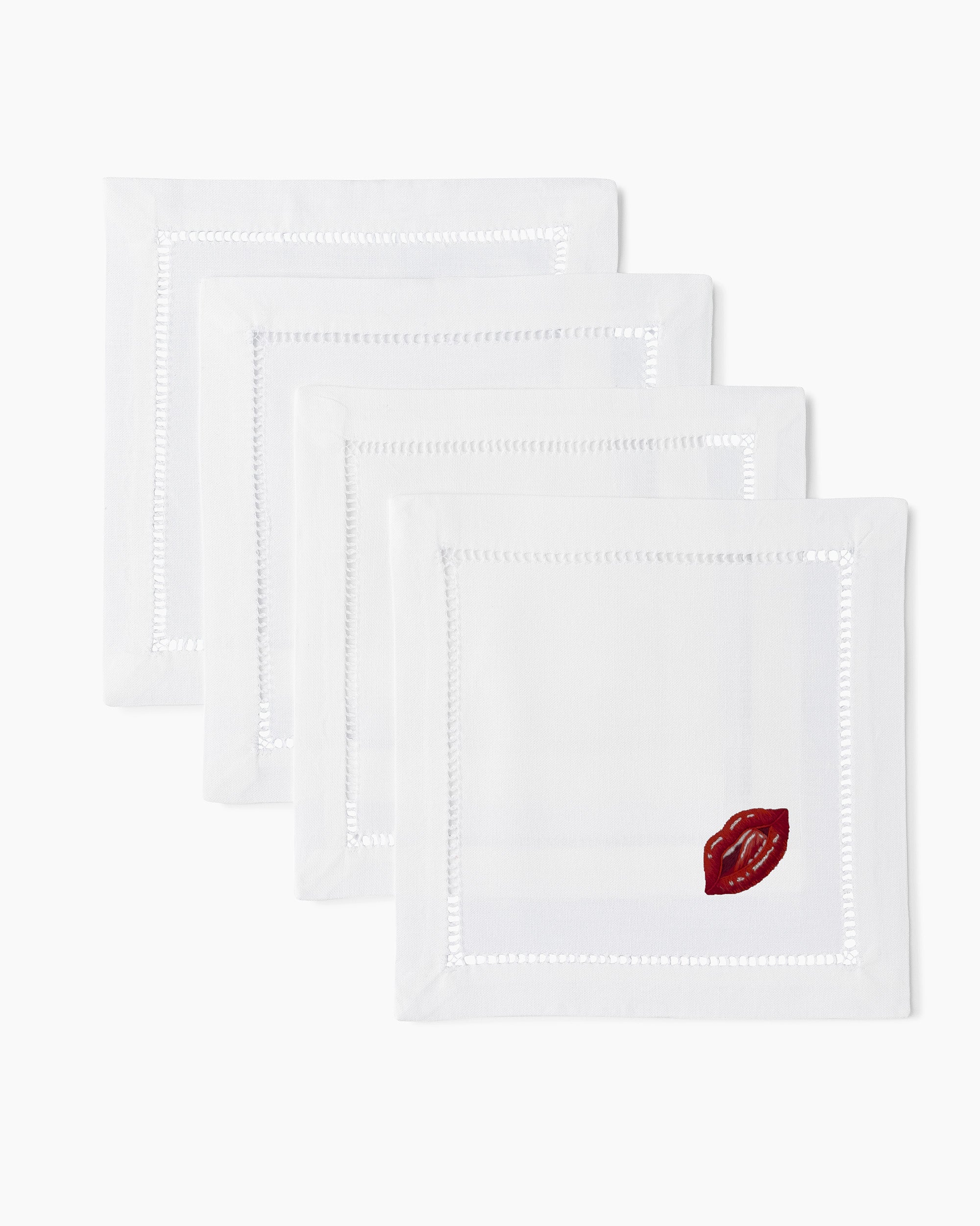Lips Cocktail Napkins - Thumbnail 2