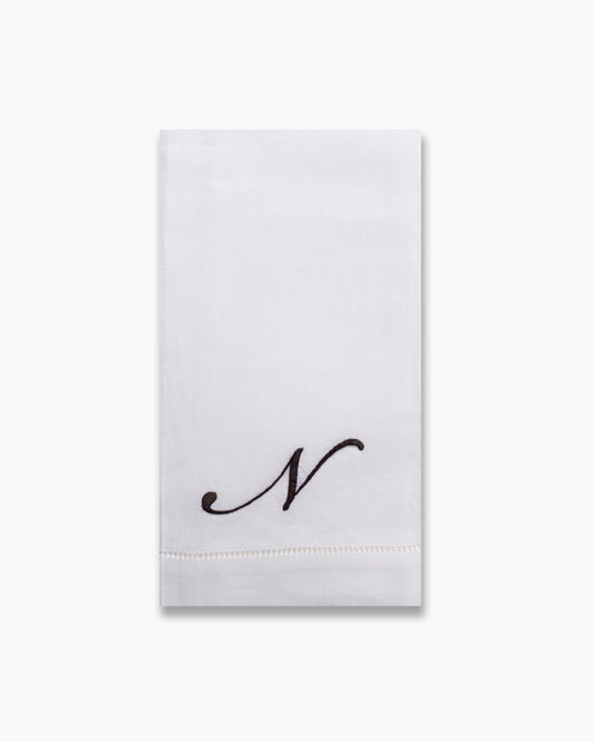 Script Monogram Hand Towel
