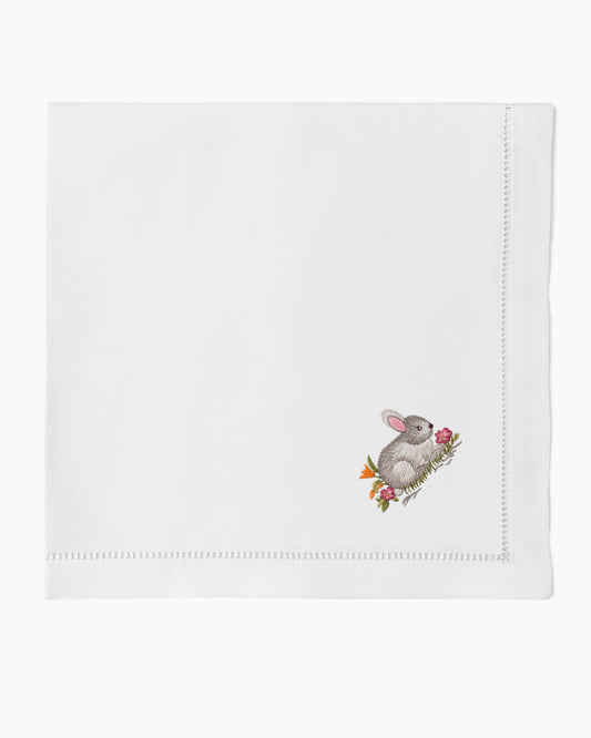 Bunny Gray Napkin