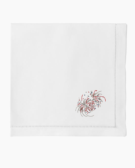 Happy 4th Fireworks Napkin