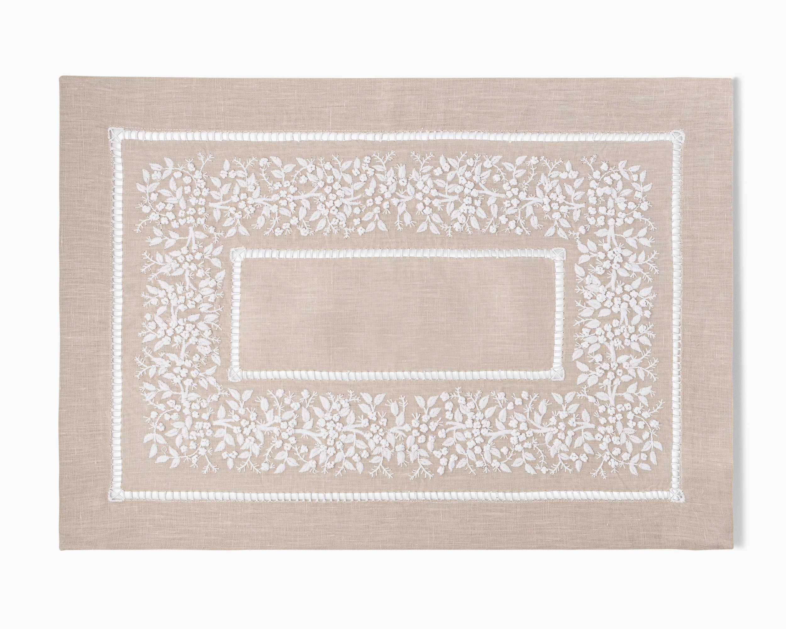 Jardin Classic Linen Placemat - Thumbnail 2
