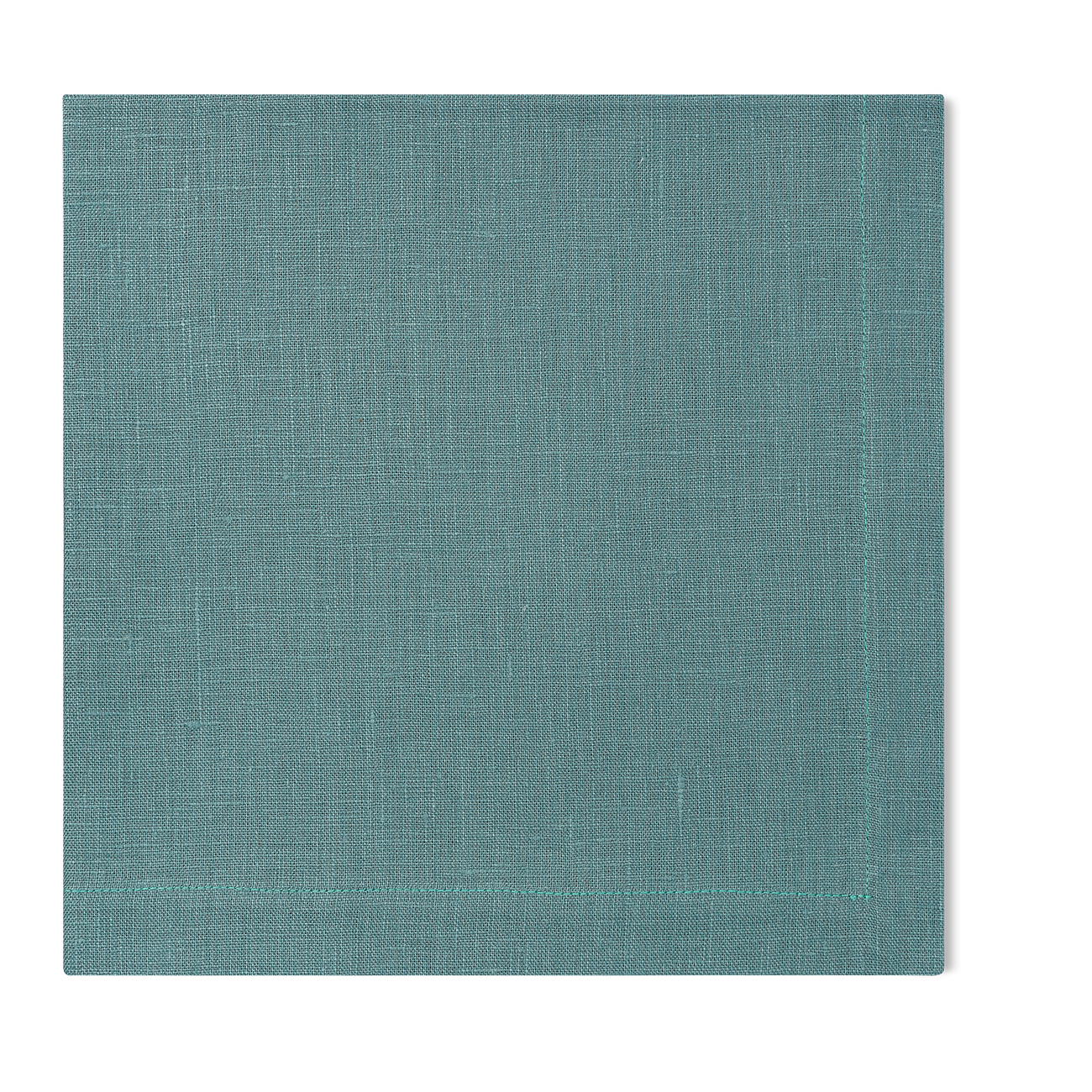 A linen napkin in the marine color