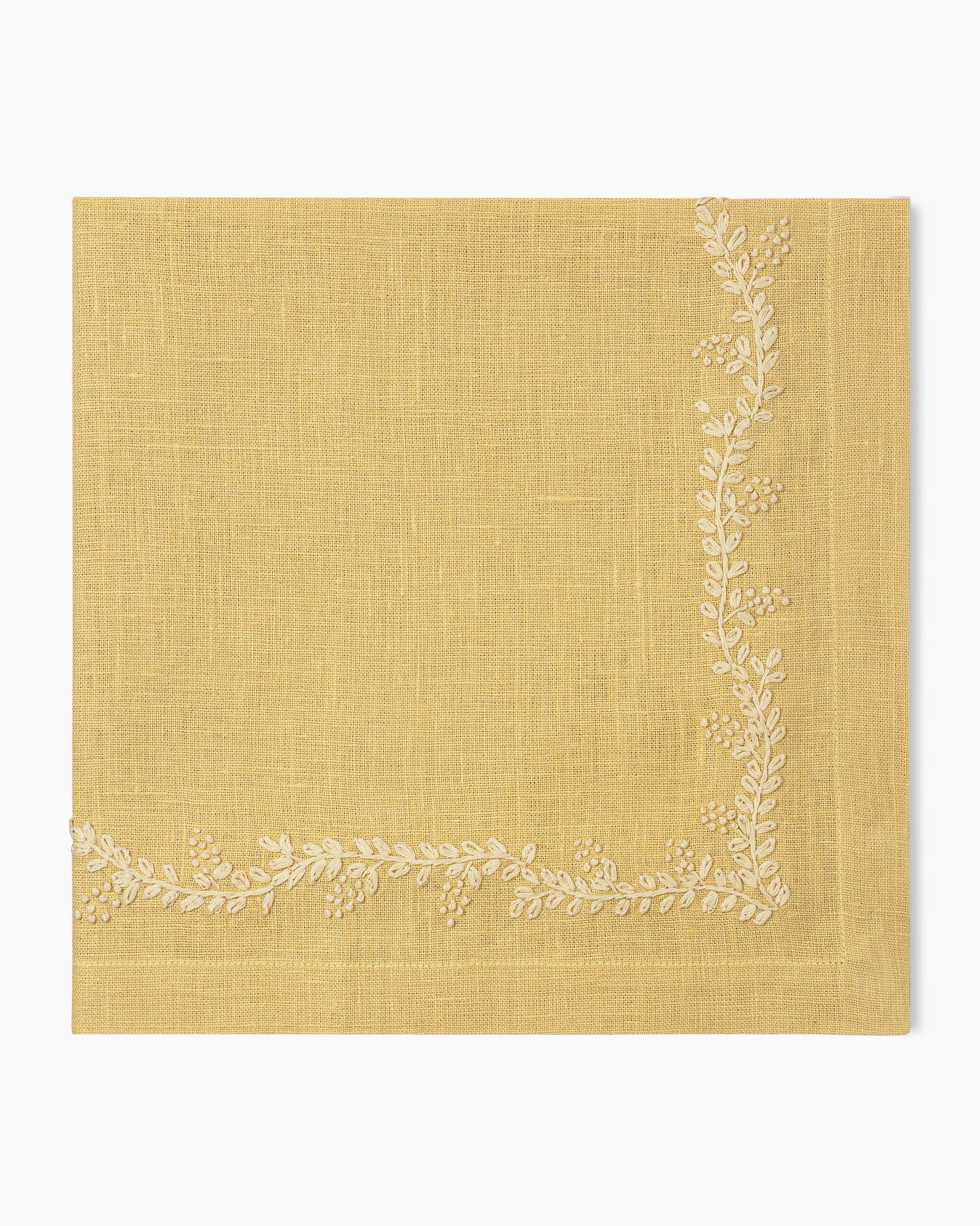 Prism Vine Linen Dinner Napkin