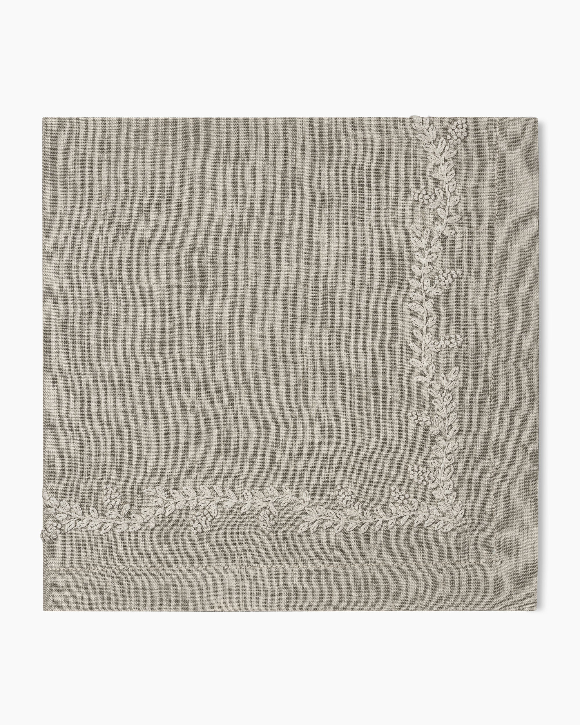 Prism Vine Linen Dinner Napkin - Thumbnail 4
