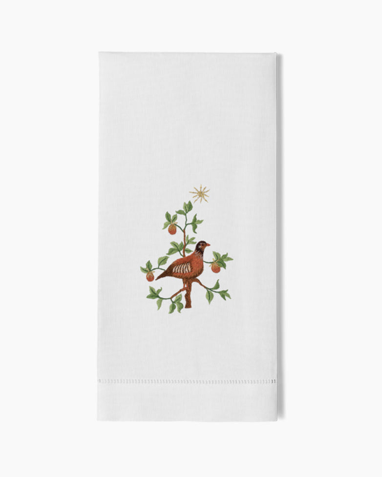 Partridge Pear Tree Towel