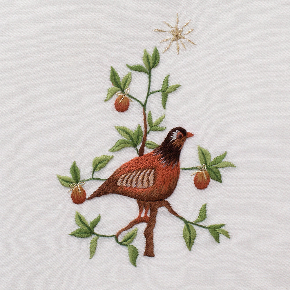 Partridge Pear Tree Towel - Thumbnail 2