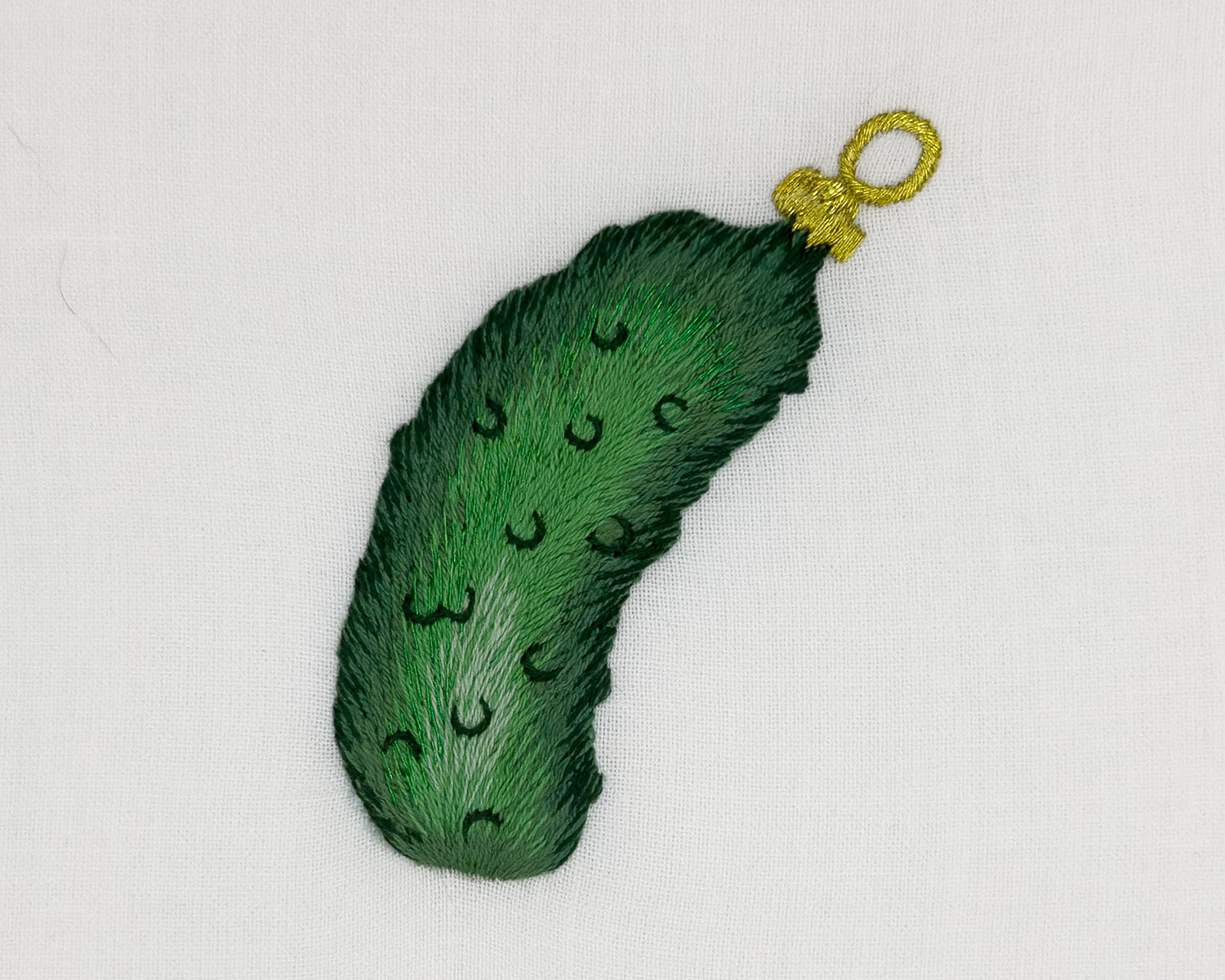 Pickle Ornament Towel