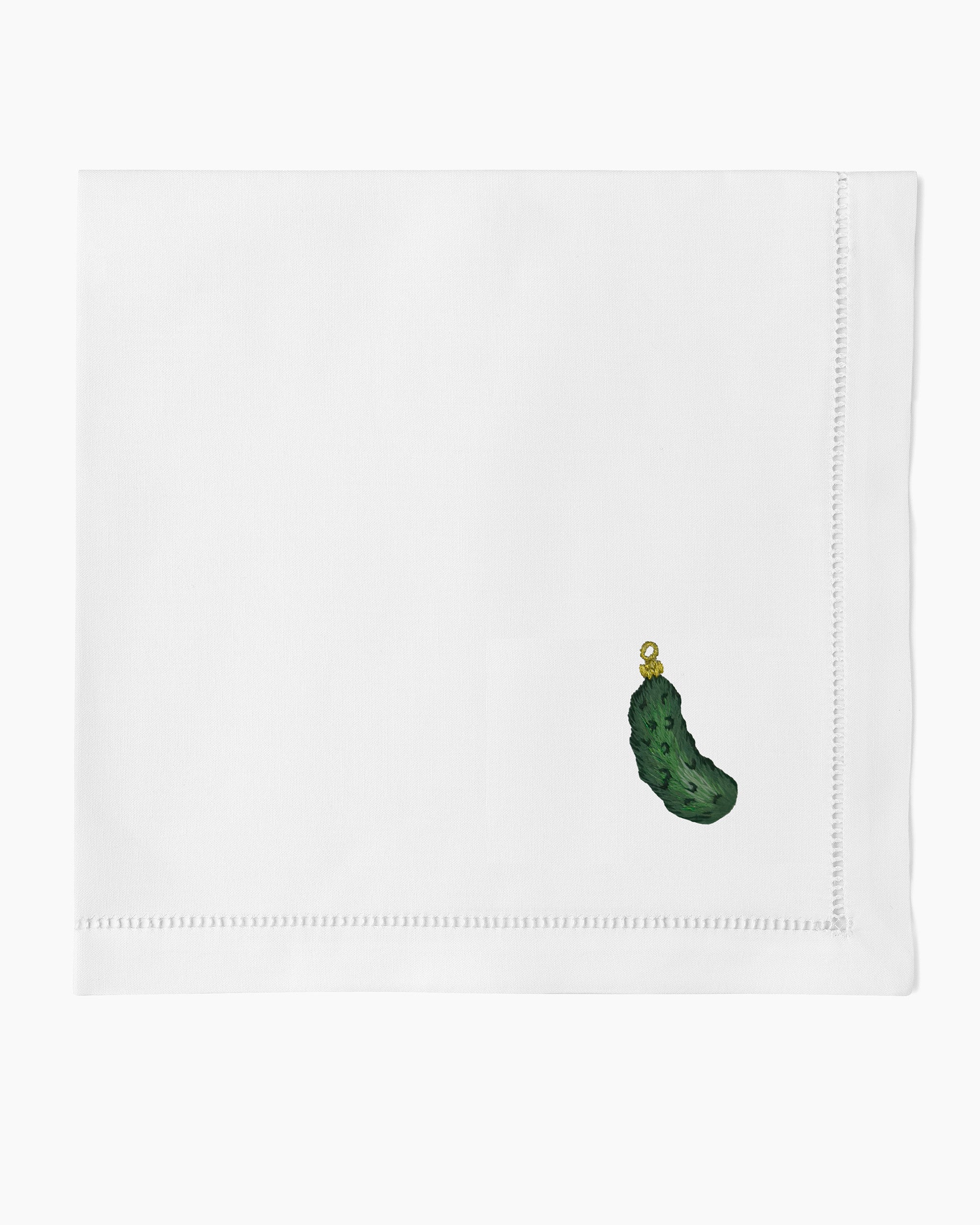 Pickle Ornament Cocktail Napkins