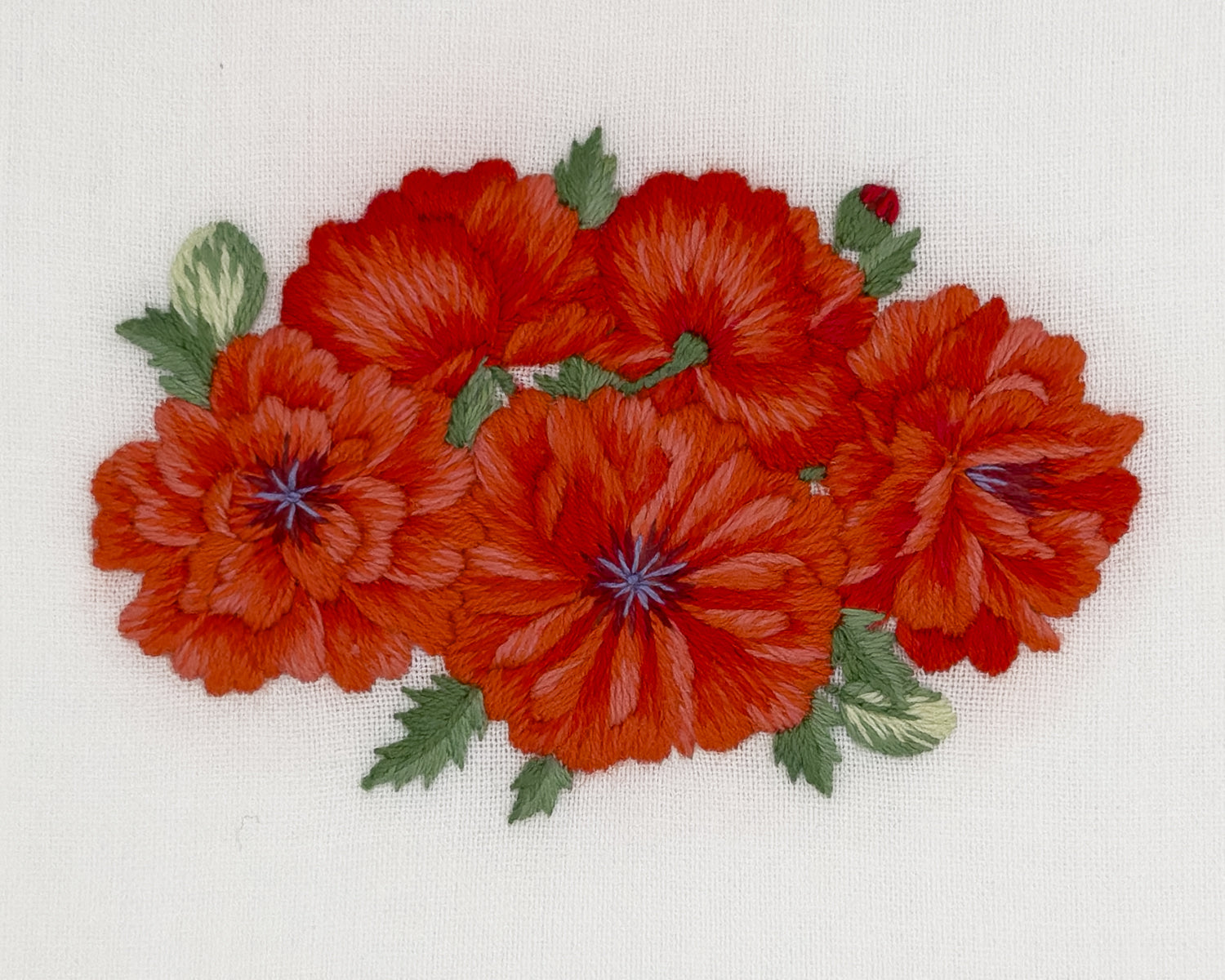 Poppies Bouquet Towel - Thumbnail 5