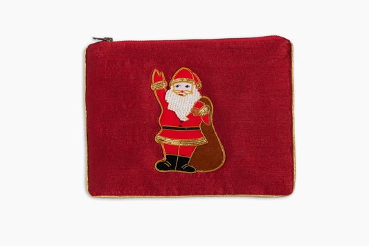 Santa Zipper Pouch