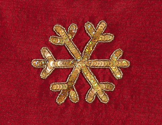 Snowflake Zipper Pouch