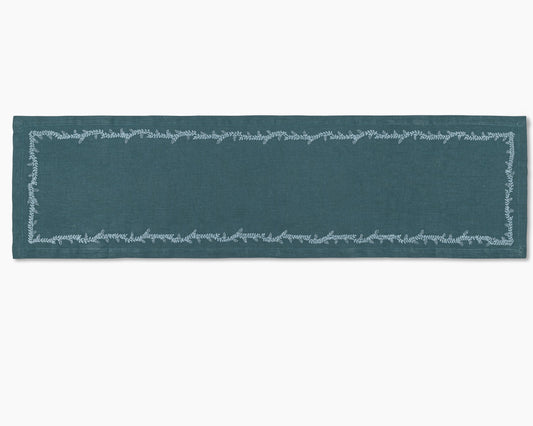 Prism Vine Linen Table Runner