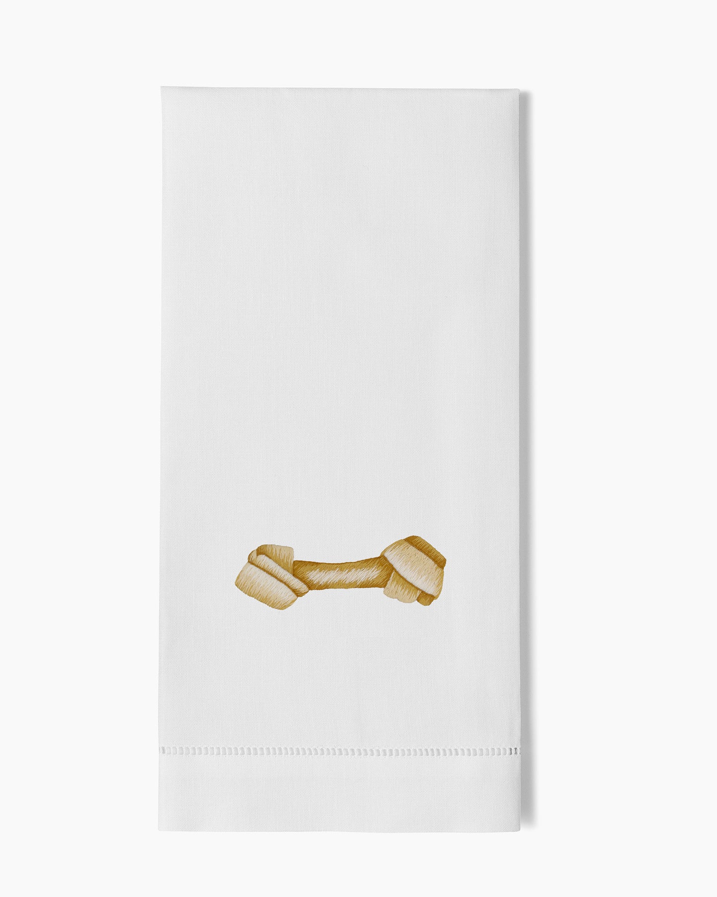 Rawhide Dog Bone Hand Towel